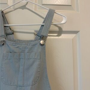 Cotton On Light Blue Denim Overalls